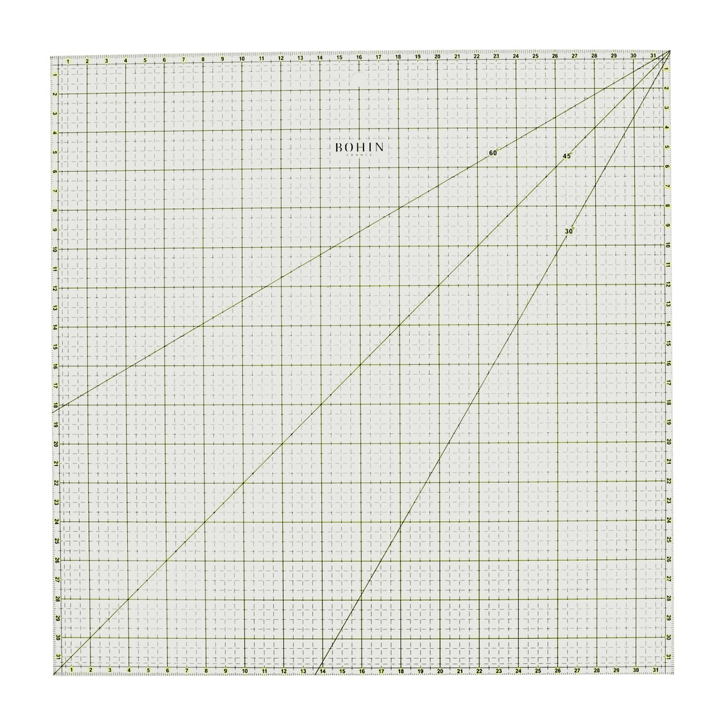 Règle carrée pour le patchwork robuste