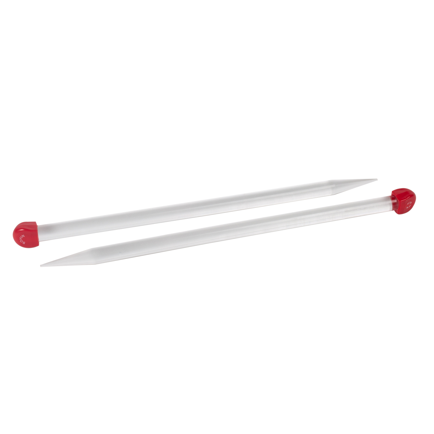 Aiguilles plastique tricot 35 cm