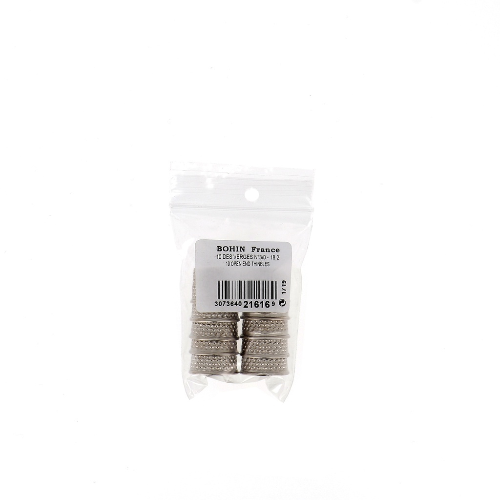 Open-end thimbles