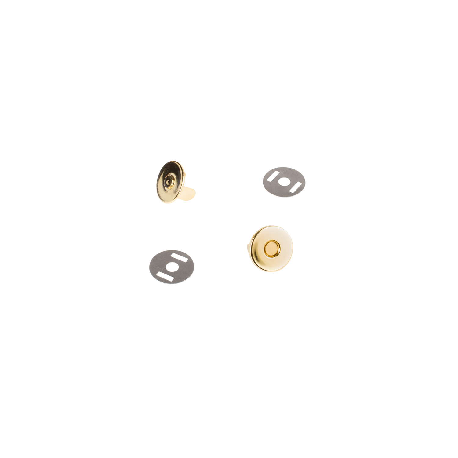 Boutons magnétiques sans couture