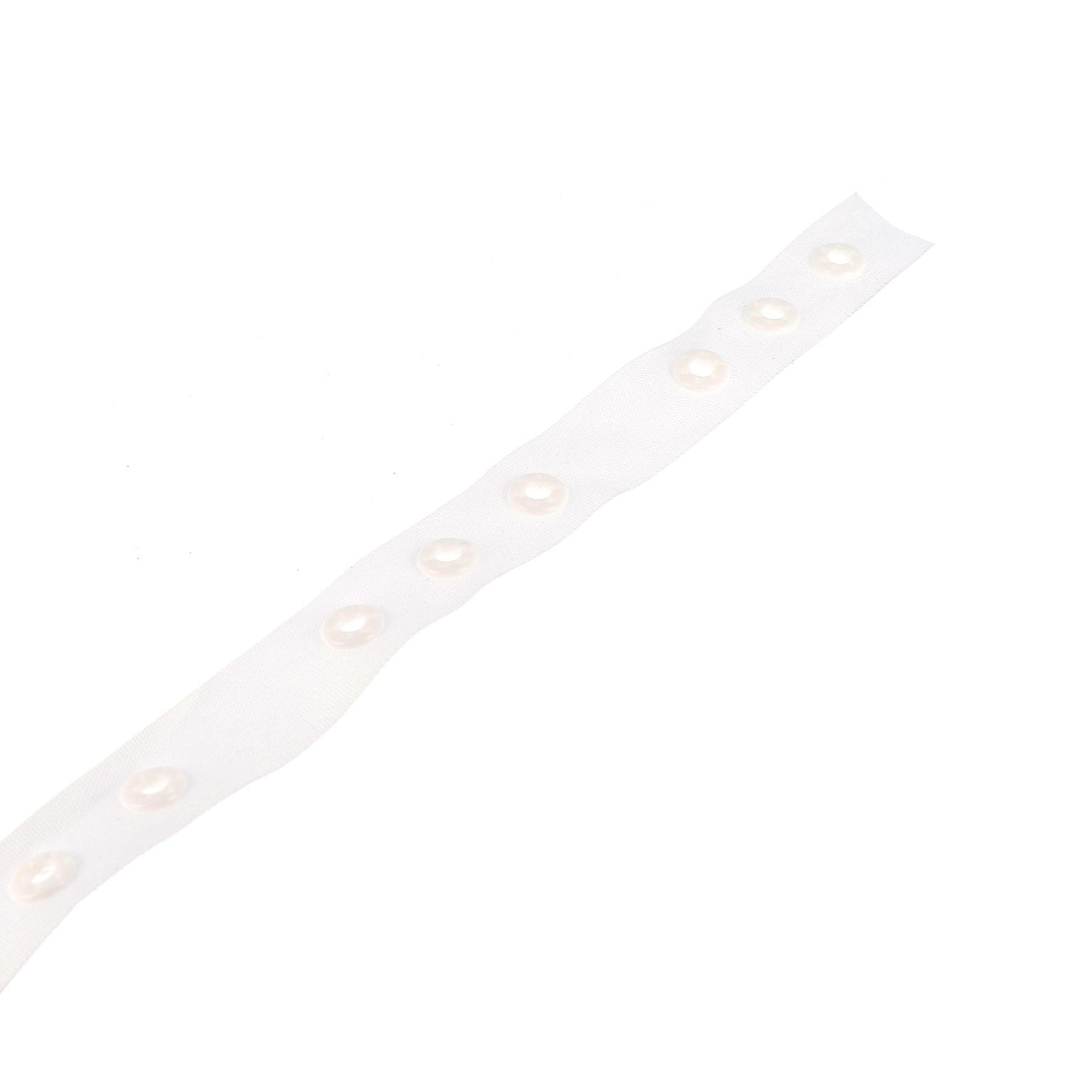 Boutons pression en plastique sur ruban