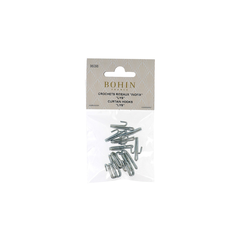 Agrafes rideaux inofix