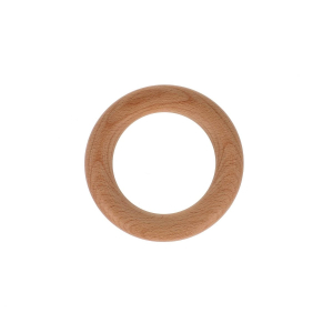 Wooden rings for rattle