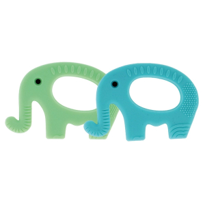 Silicone teether