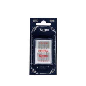 Universal sewing machine needles 70 to 110 - Astro Couture