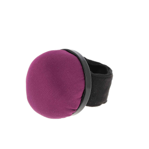 Bracelet ajustable pelote velours