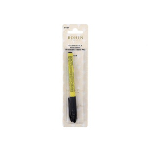 Permanent black marker ideal for quilting and plastics