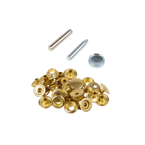 Boutons pression pour tissus moyens sans couture