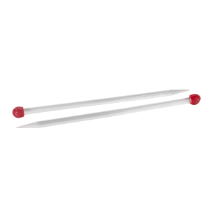 Aiguilles plastique tricot 35 cm