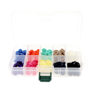 Box of 100 finger snaps - assorted colors