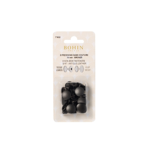 Recharge de boutons pression pour tissus lourds sans couture