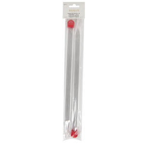 Aiguilles plastique tricot 35 cm