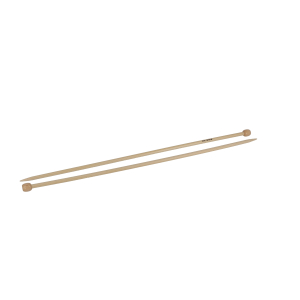 Aiguille à tricoter en bambou - 35 cm