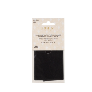 Pièce de réparation thermocollante pour tissus jersey