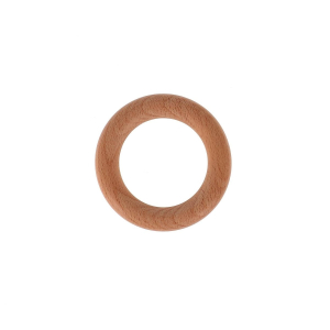 Wooden rings for rattle