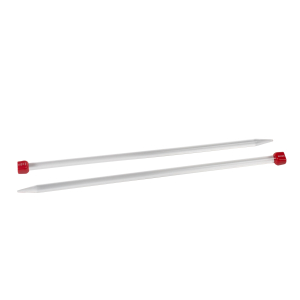 Aiguilles plastique tricot 35 cm