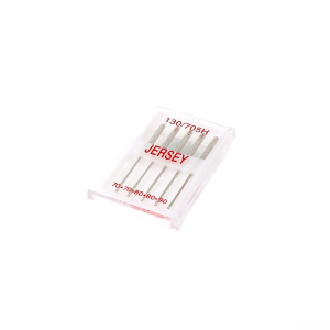 Ideal for jersey fabrics: 5 special flat heel ‘Nina’ needles quality assorted 70 - 90