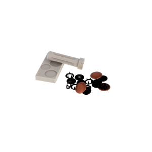 Boutons pression "métal" pour tissus légers sans couture