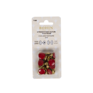 Recharge de boutons pression pour tissus lourds sans couture