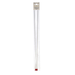 Aiguilles à tricoter en aluminium - BG40 40 cm