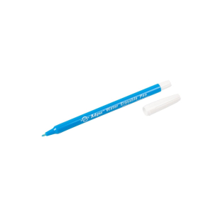 Blue fabric pen, water erasable