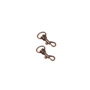 Mousqueton pivotant pour sacs