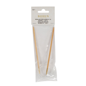 80 cm circular bamboo knitting needles