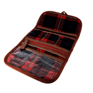 Tartan pattern sewing kit