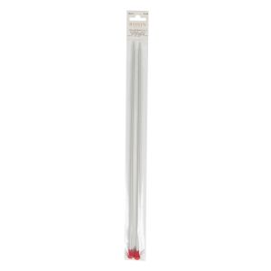 Aiguilles à tricoter en aluminium - BG40 40 cm
