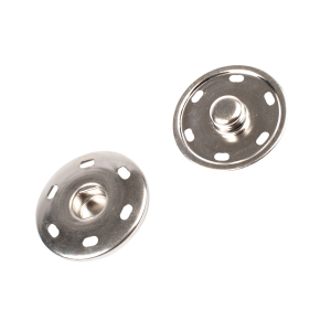 Boutons pression à coudre en laiton inoxydable