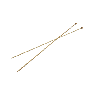 Aiguille à tricoter en bambou - 35 cm