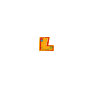 Lettres thermocollantes fantaisie