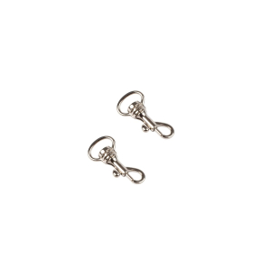 Silver snap hooks