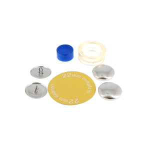 Boutons à recouvrir en métal à coudre