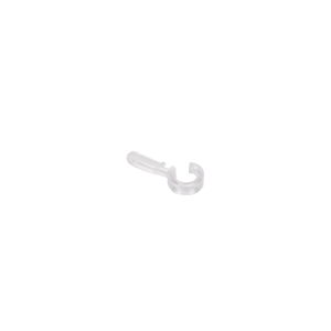 Agrafes plastique anneaux bois