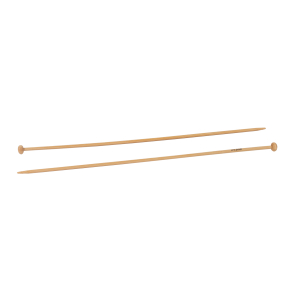 Aiguille à tricoter en bambou - 35 cm