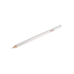 White-coloured chalk pencil