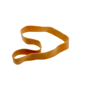 Bracelet élastique plat en caoutchouc