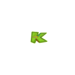 Lettres thermocollantes fantaisie