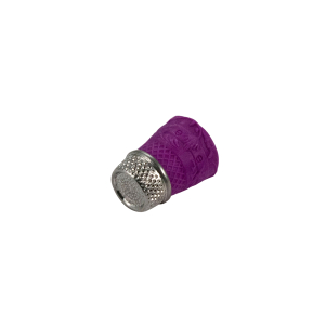 Flexible silicon thimble steel stop