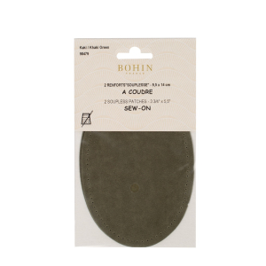 Renforts coudes et genoux imitation daim à coudre