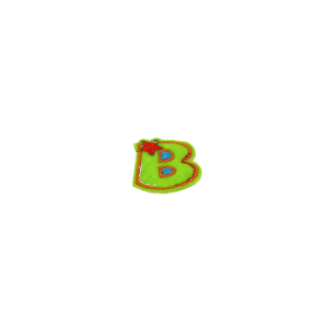 Lettres thermocollantes fantaisie