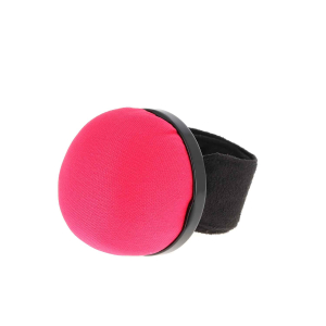 Bracelet ajustable pelote velours