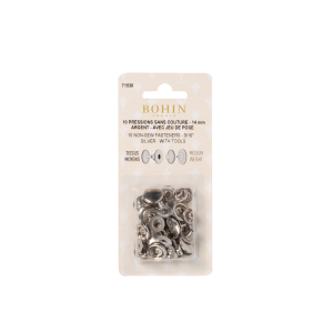 Recharge de boutons pression pour tissus moyens sans couture