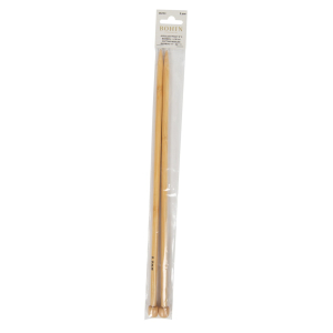 Aiguille à tricoter en bambou - 35 cm