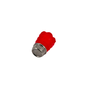 Flexible silicon thimble steel stop