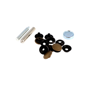 Boutons pression pour tissus lourds sans couture