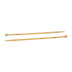 Bamboo knitting needle 30 cm