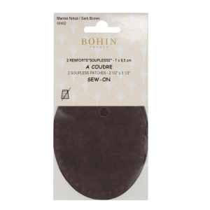 Renforts coudes et genoux imitation daim à coudre