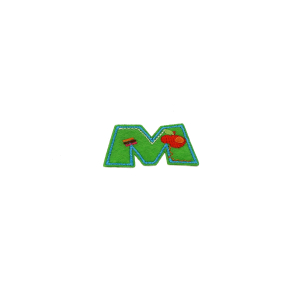 Lettres thermocollantes fantaisie
